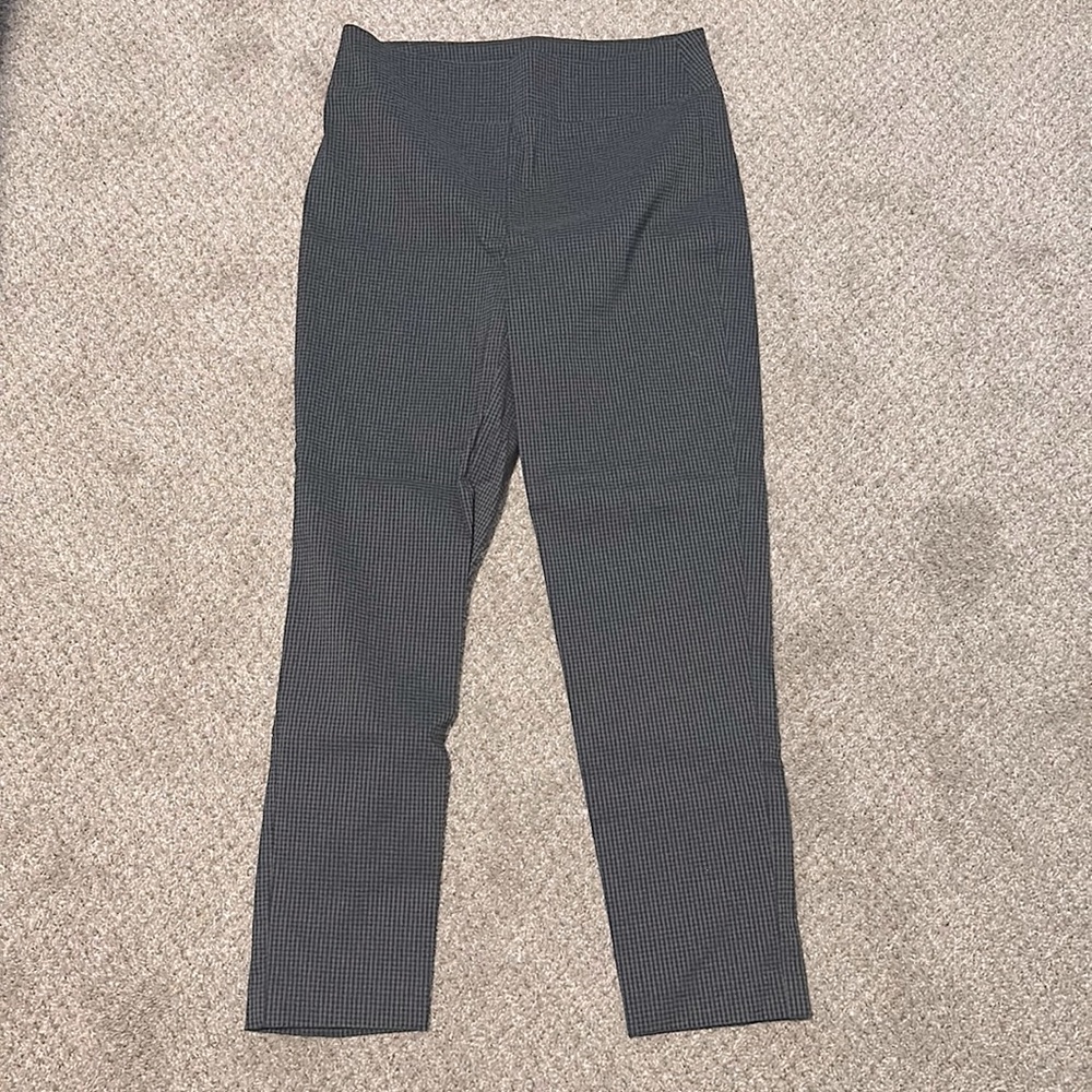 Black and gray pants